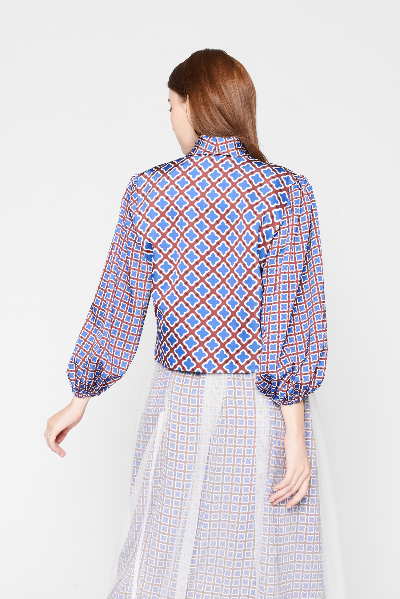 PRINTED PATTERN NEW BLOUSE